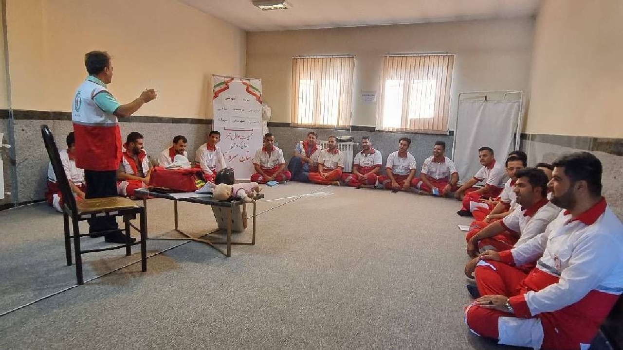 هلال احمر آزمون 25 سوالی سری 1